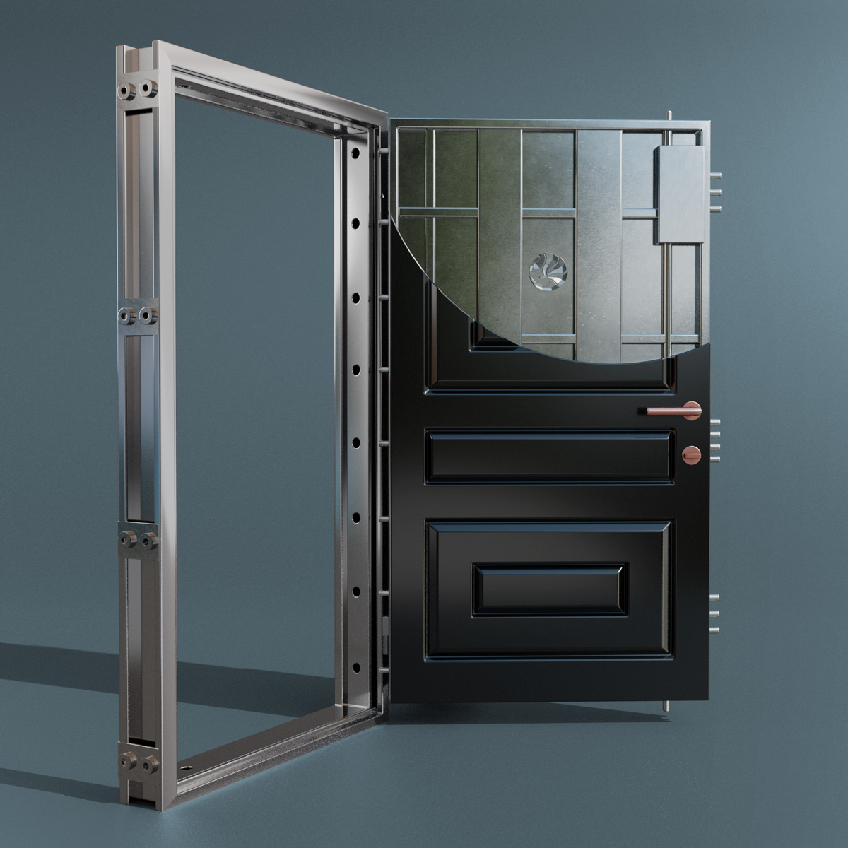 أبواب مصفّحة